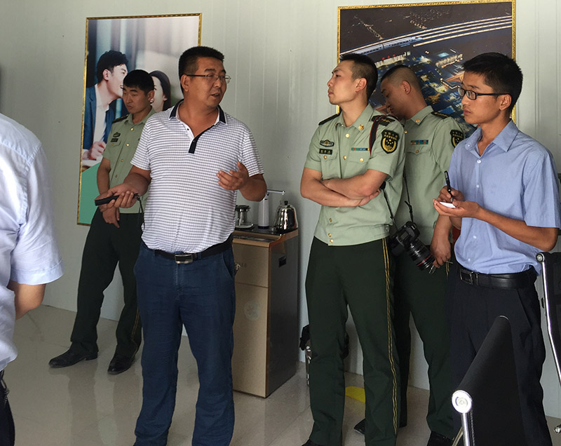 省安委會督查組檢查階州廣場安全生產(chǎn)建設情況