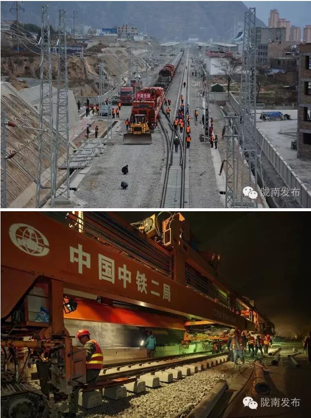 蘭渝鐵路最新進(jìn)展！除胡麻嶺隧道外已全線鋪通